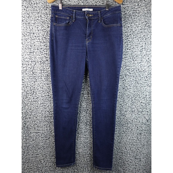 Levi's Denim - Levi's 721 Womens Jeans Size 31 31x29 Blue Denim High Rise Skinny Stretch